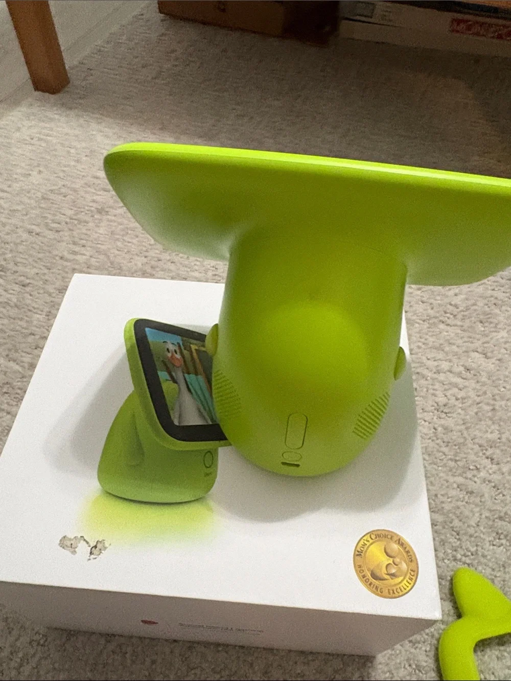 Sit & Play Kids Tablet - Lime Green